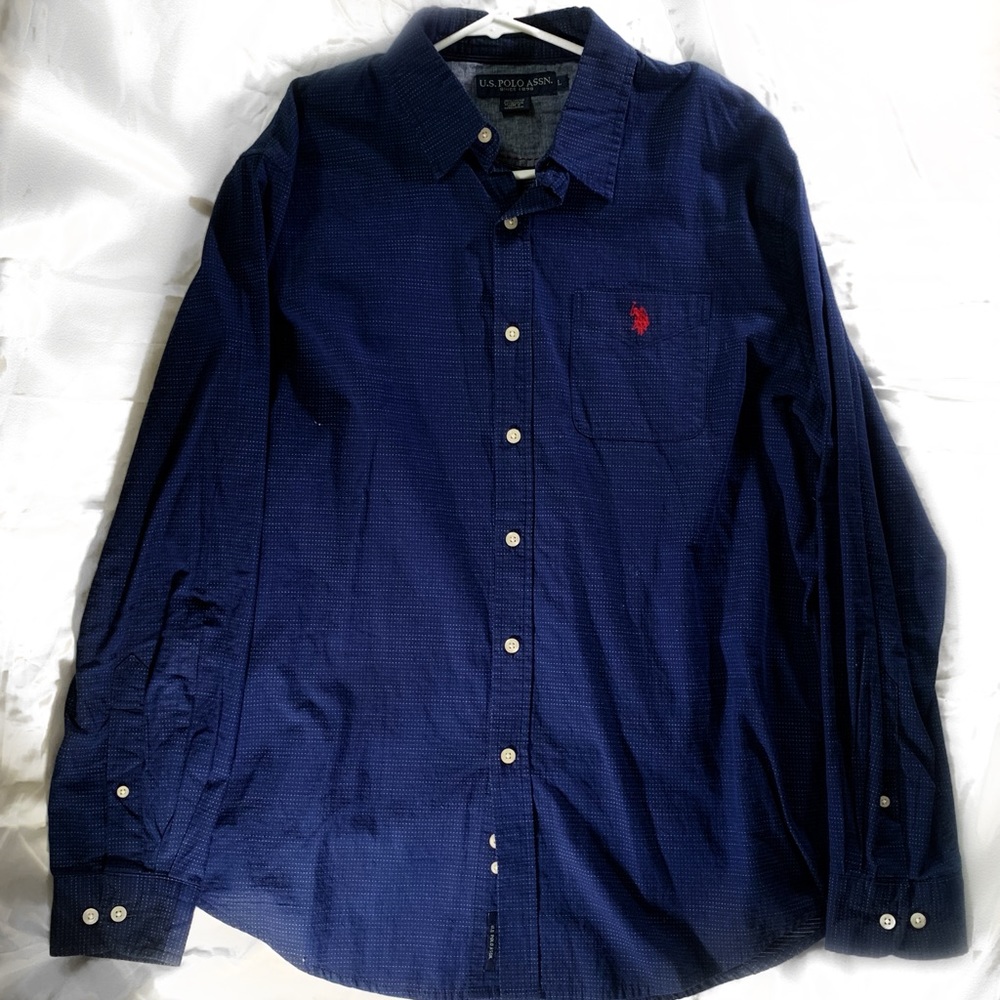 Men’s US Polo Dress Shirt Size L
